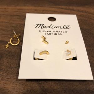 Madewell Mix and Match earrings with bonus earring